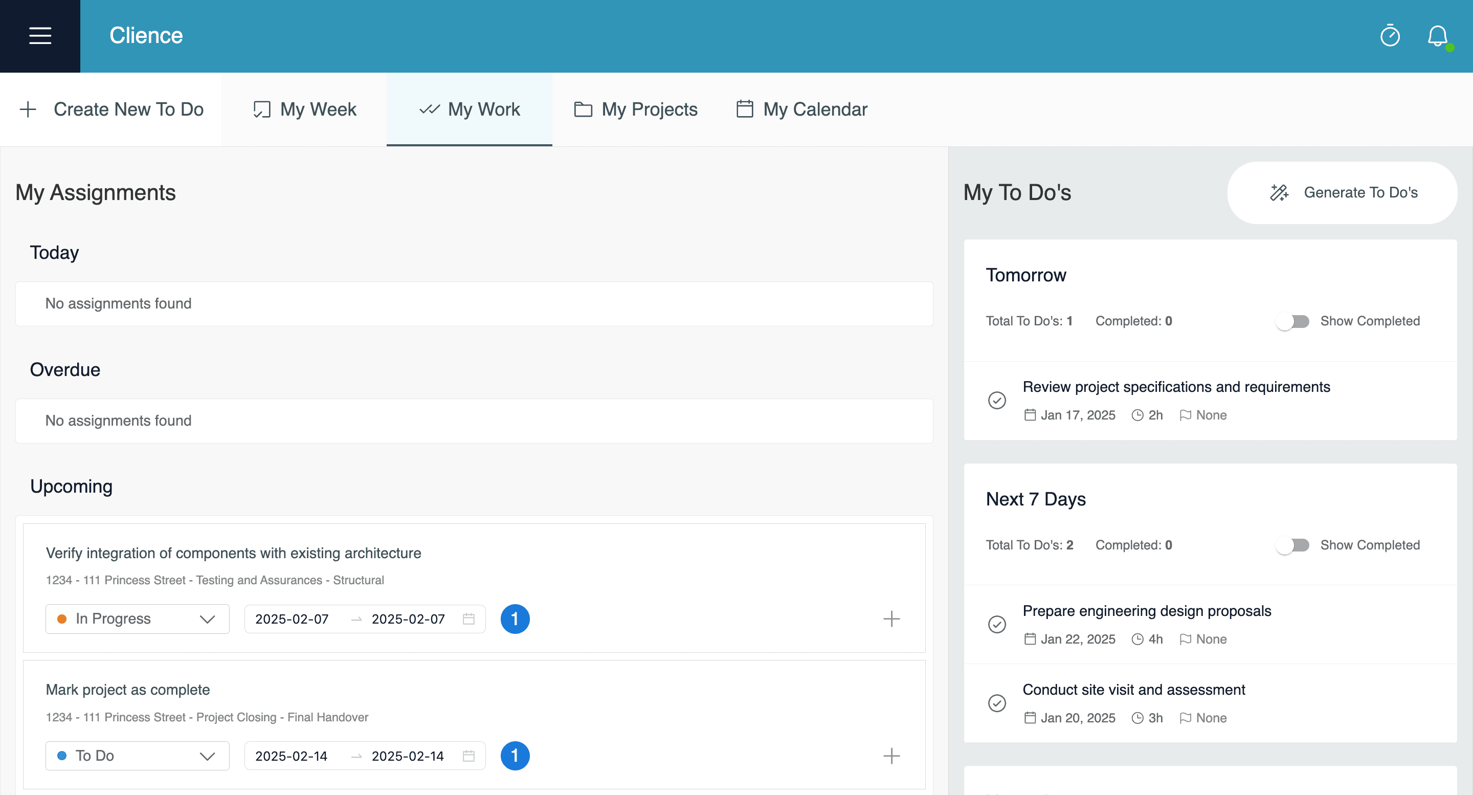 Streamline product interface showing Personalized Dashboard